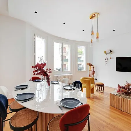 Bright Appt - 1bdr-2p - Hippodrome-paris 16 Apartment *
